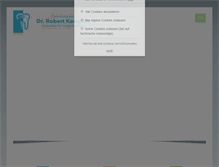 Tablet Screenshot of dr-kempter.info
